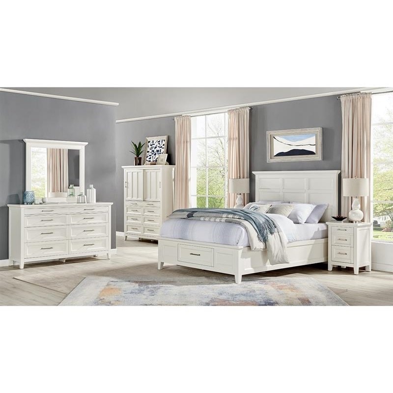 The Hadley Storage Chest in White